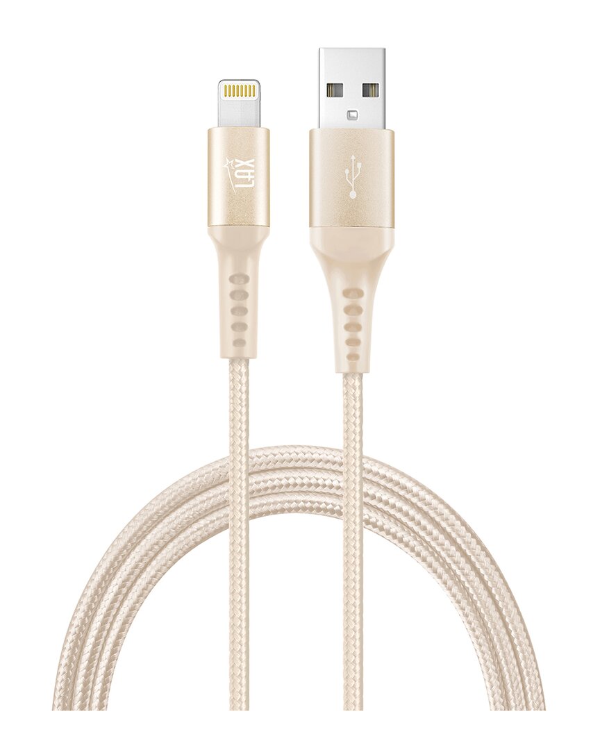 Lax Gadgets Apple Mfi Certified 10ft Gold Lightning To Usb Cable