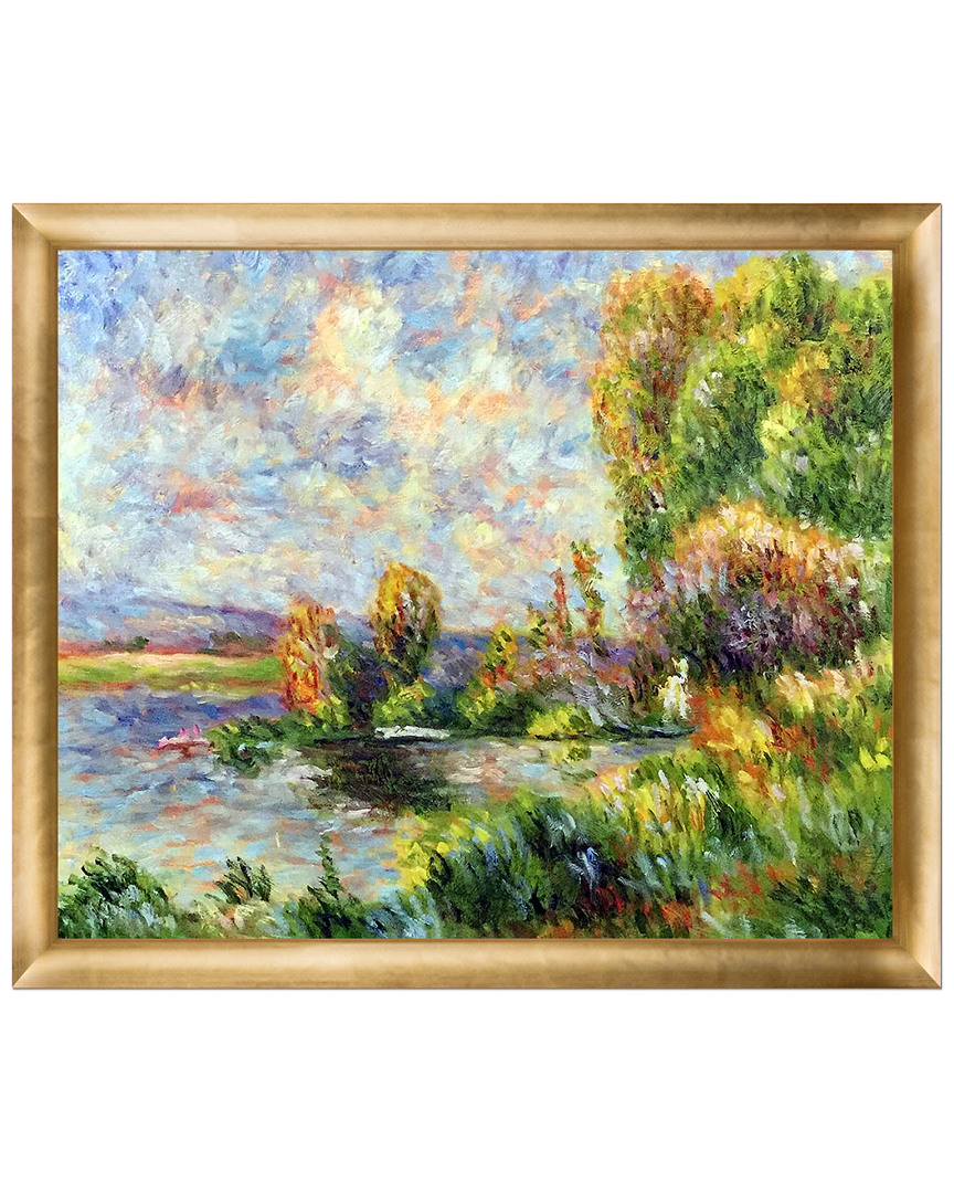 Overstock Art The Seine At Bougival, 1879 By Pierre-auguste Renoir