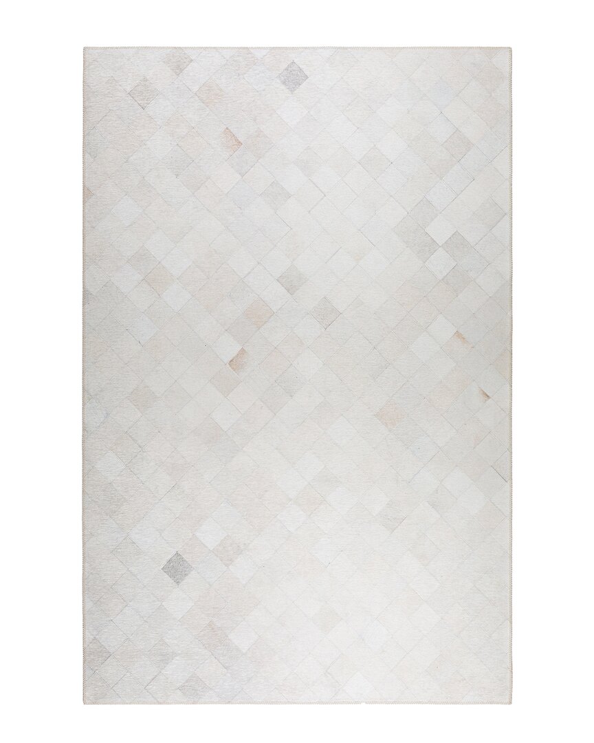 Addison Rugs Laredo Indoor/outdoor Washable Rug In Ivory
