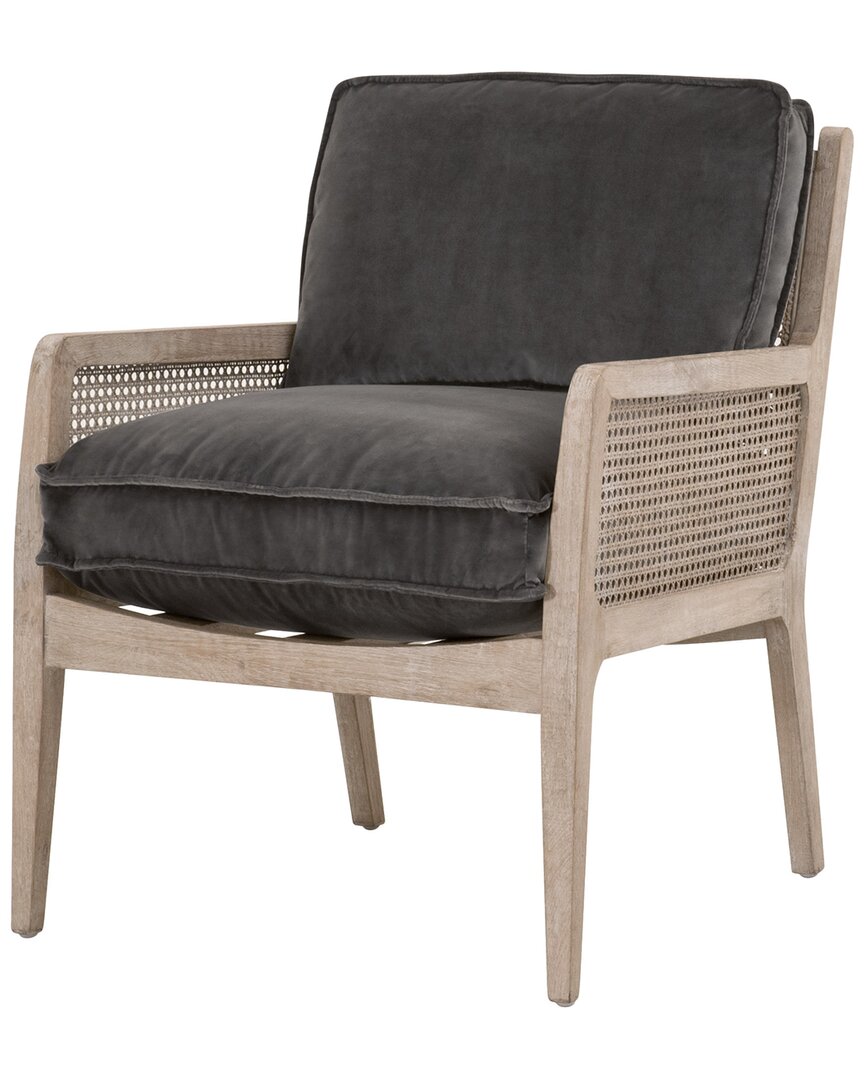 Essentials For Living Leone Club Chair In Grey