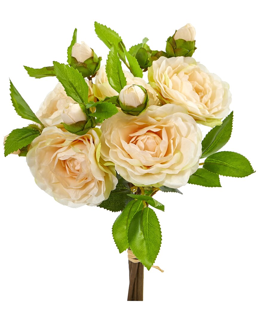 NEARLY NATURAL NEARLY NATURAL SET OF 4 11IN CAMELLIA ARTIFICIAL FLOWER BOUQUET 