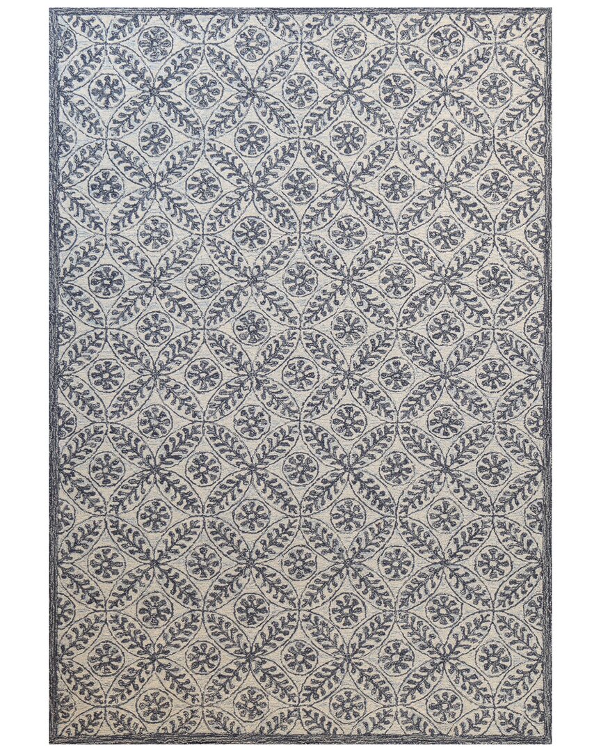 Bashian Rugs Bashian Valencia Nikau Wool Area Rug In Blue