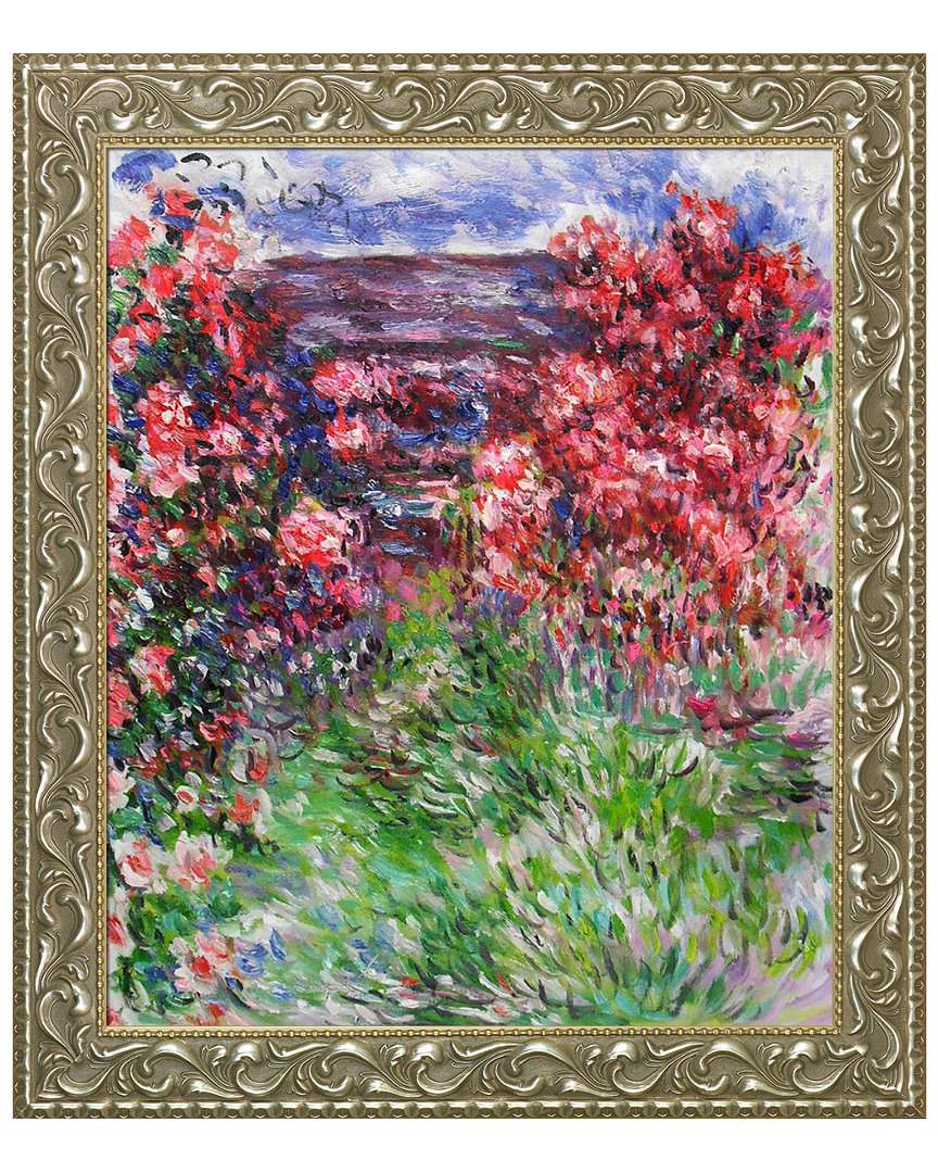 Museum Masters The House Among The Roses, 1925 By Claude Monet Hand Painted Oil Reproduction
