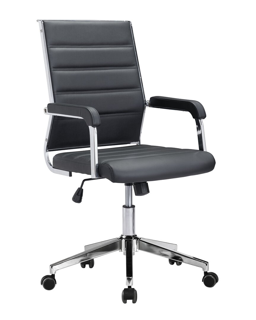 Zuo Liderato Office Chair In Black