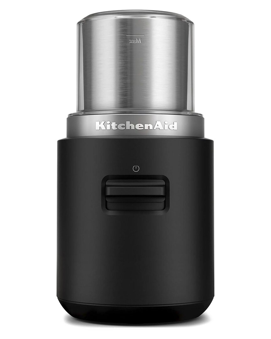 Kitchenaid Go Cordless Blade Grinder With $7 Credit In Black