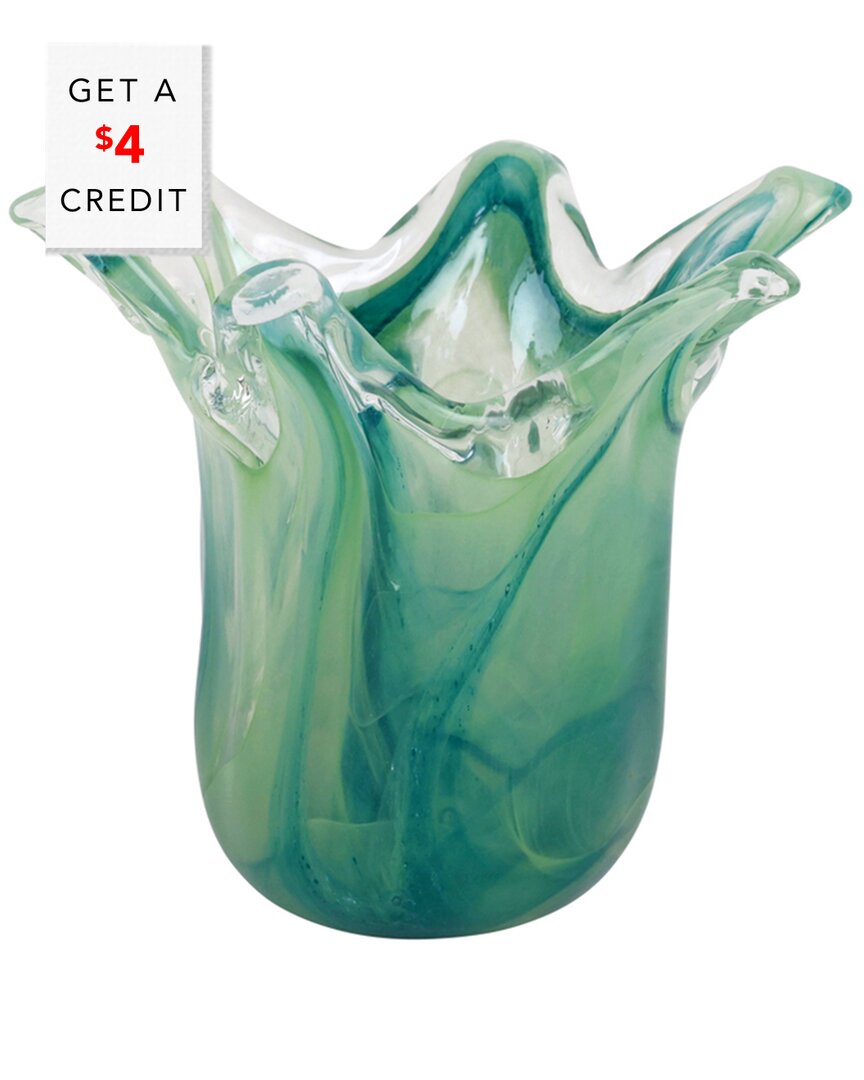 Vietri Onda Glass Petite Vase