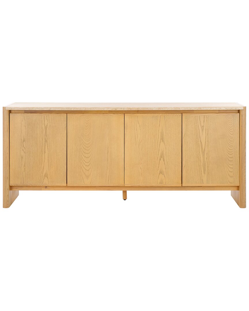 Safavieh Couture Bellarose Travertine Sideboard
