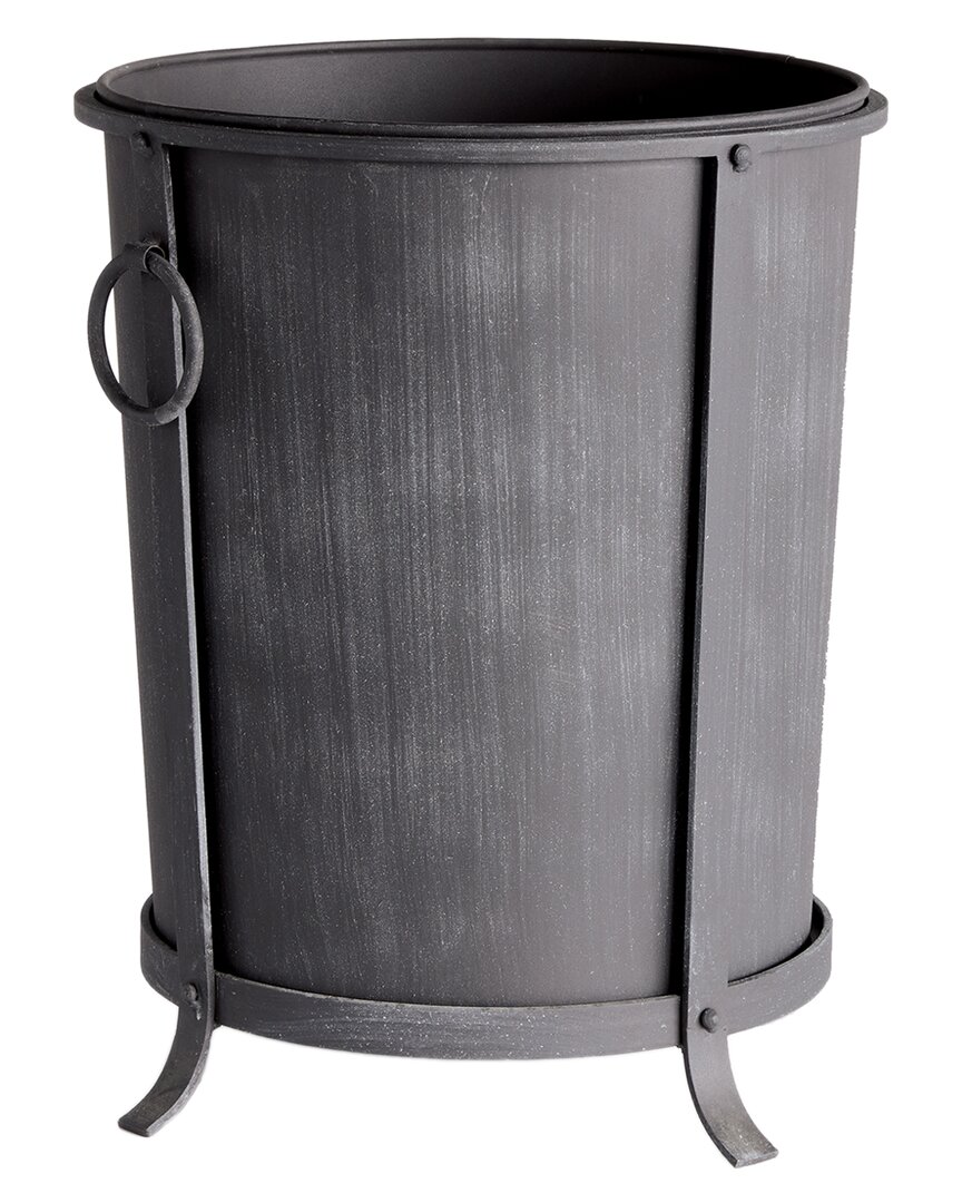 Napa Home & Garden Medium Oberon Planter In Black