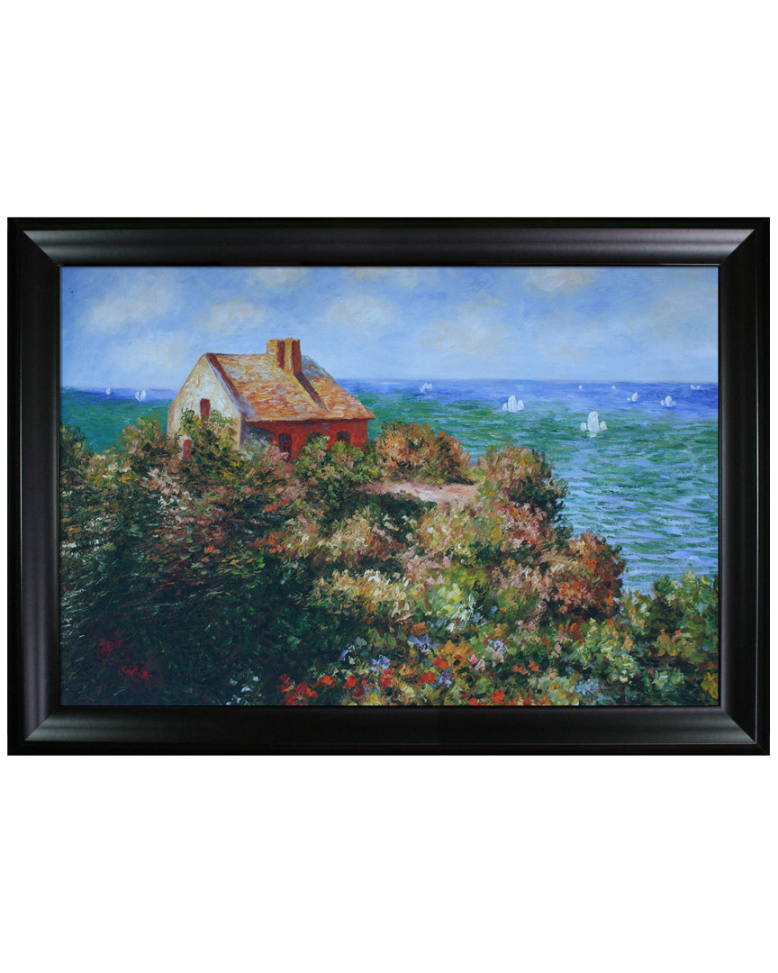 Overstock Art The Fisherman's Cottage At Pourville By Claude Monet