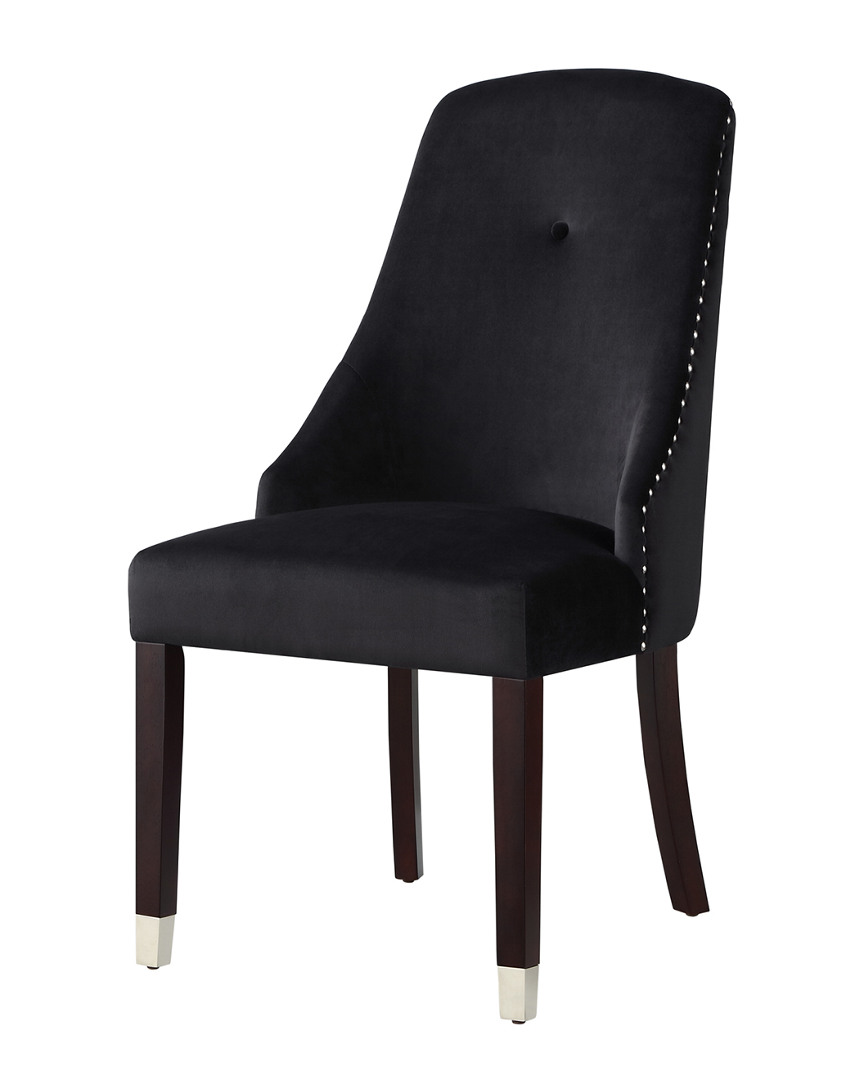 Inspired Home Set Of 2 Kian Velvet Dining Chairs