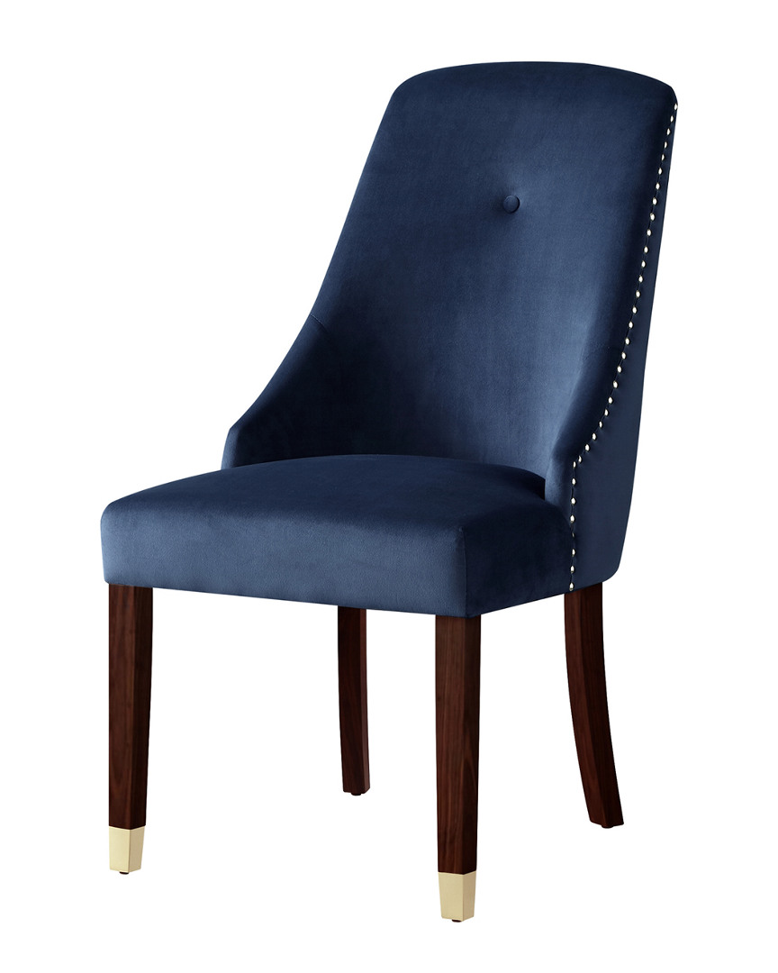 Inspired Home Set Of 2 Kian Velvet Dining Chairs