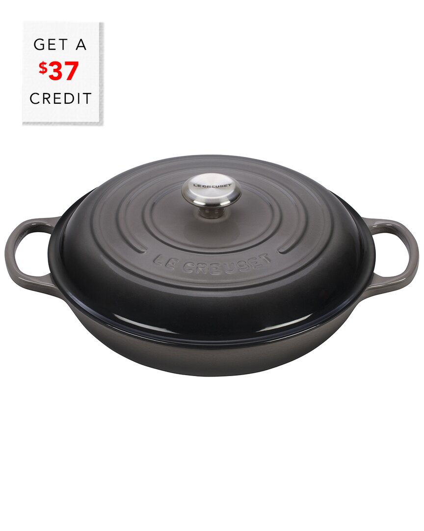 LE CREUSET LE CREUSET 3.5QT SIGNATURE BRAISER WITH $37 CREDIT