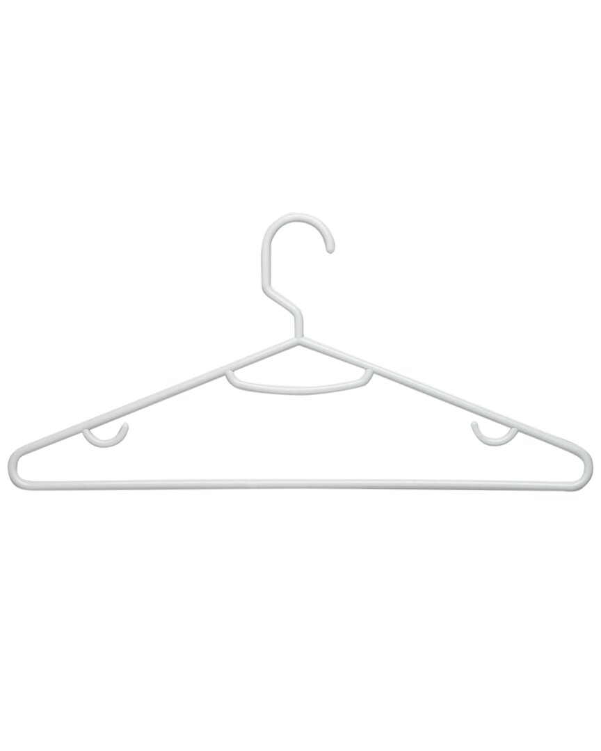 Honey-can-do 60pk Recycled White Hangers
