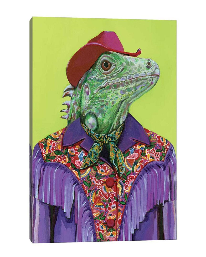 Icanvas Gucci Lizard By Heather Perry