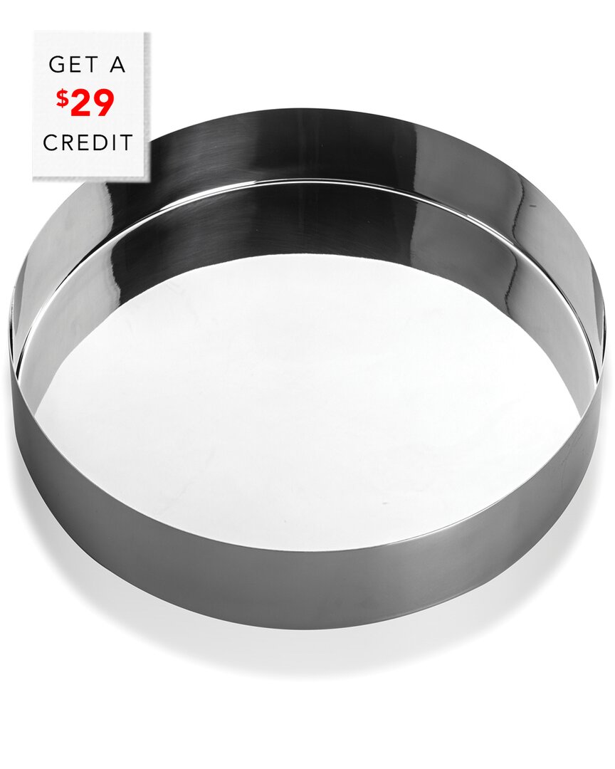 Mepra Stile Large Round Centerpiece With $29 Credit In Silver