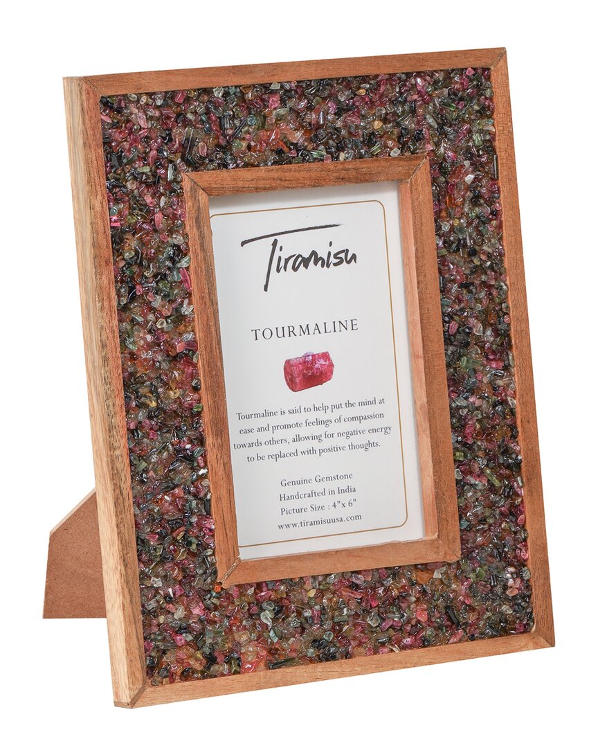 Tiramisu Winking Pink Tourmaline Picture Frame Set