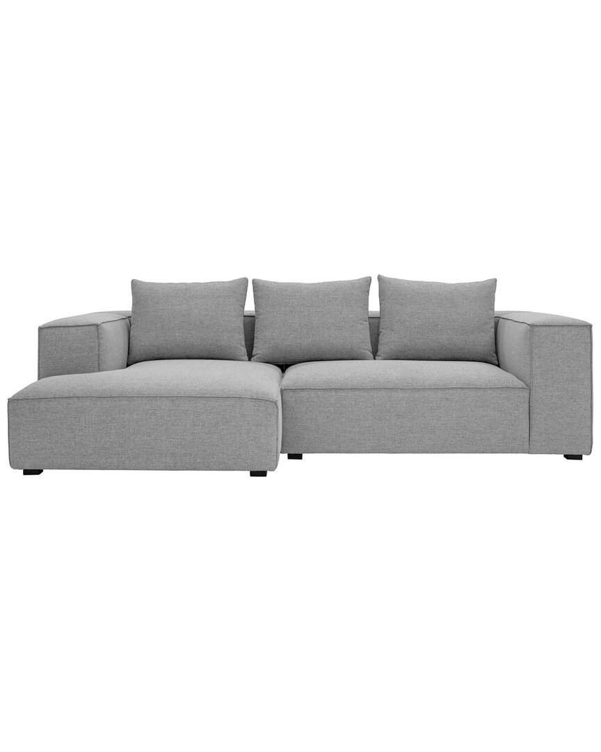 Moe's Home Collection Basque Left Sectional In Gray