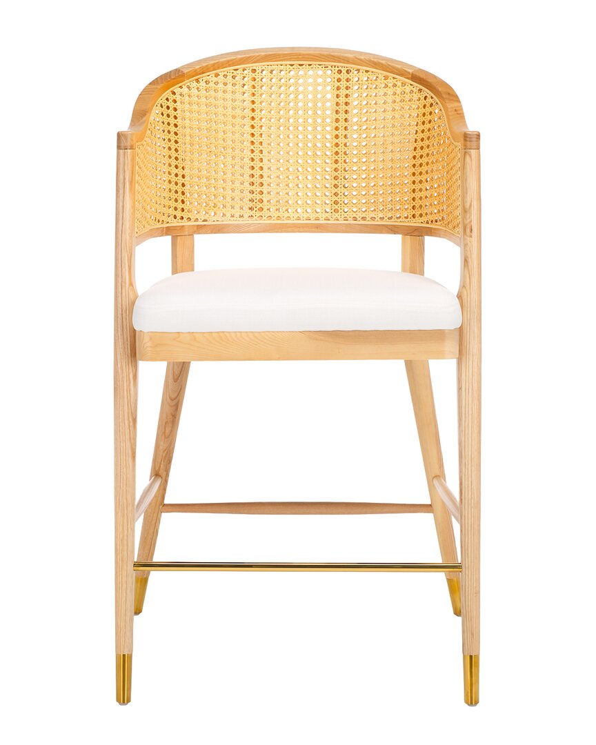 Safavieh Couture Rogue Rattan Barstool