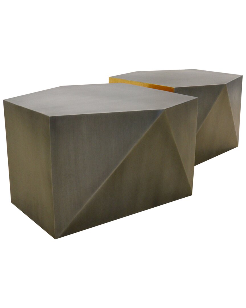 Pasargad Home Urban Chiz Style Coffee Table Set