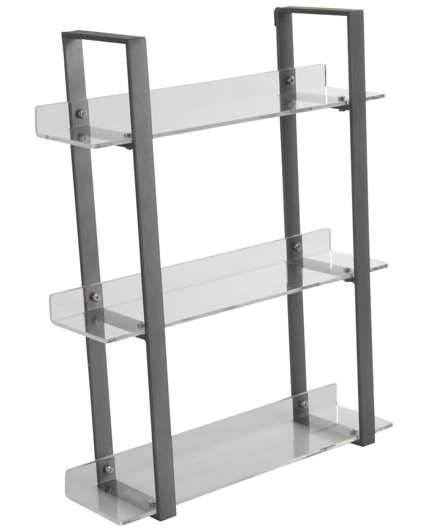 Peyton Lane Acrylic Wall Shelf In Clear
