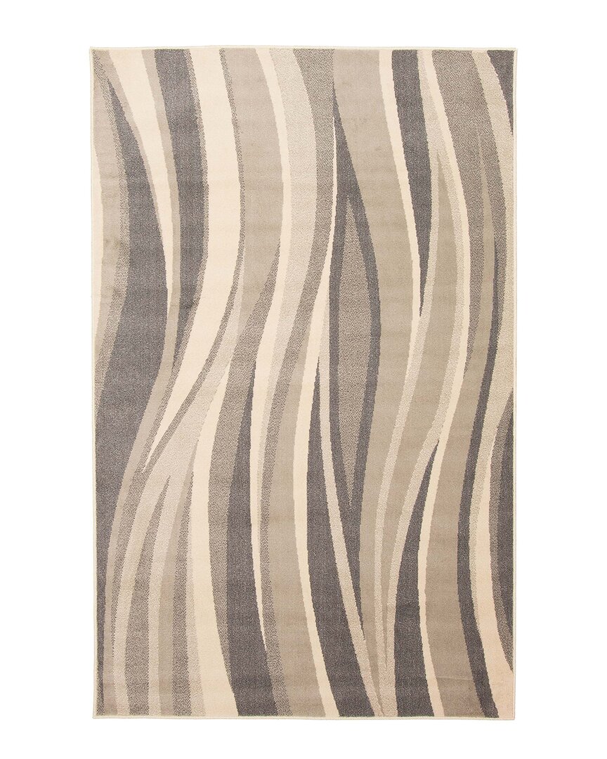 Ecarpet Mirage Contemporary Area Rug In Grey