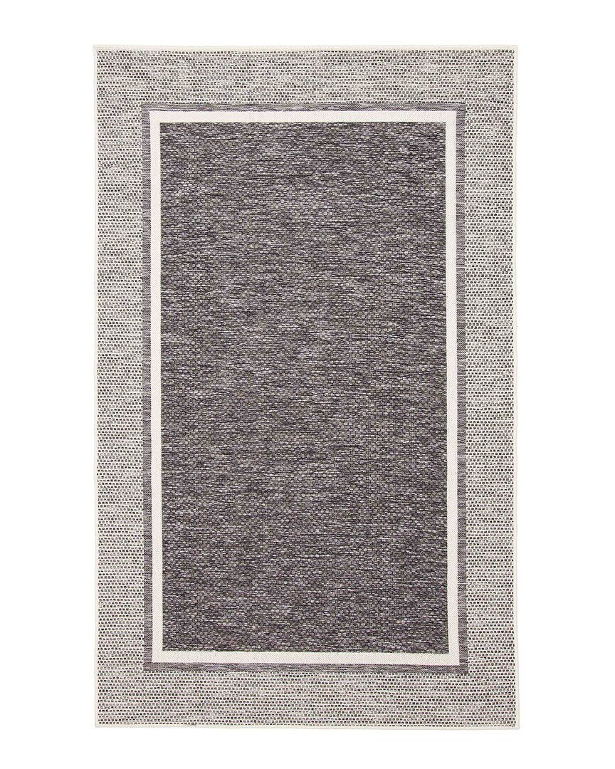 Ecarpet Brooks Coastal Area Rug In Charcoal