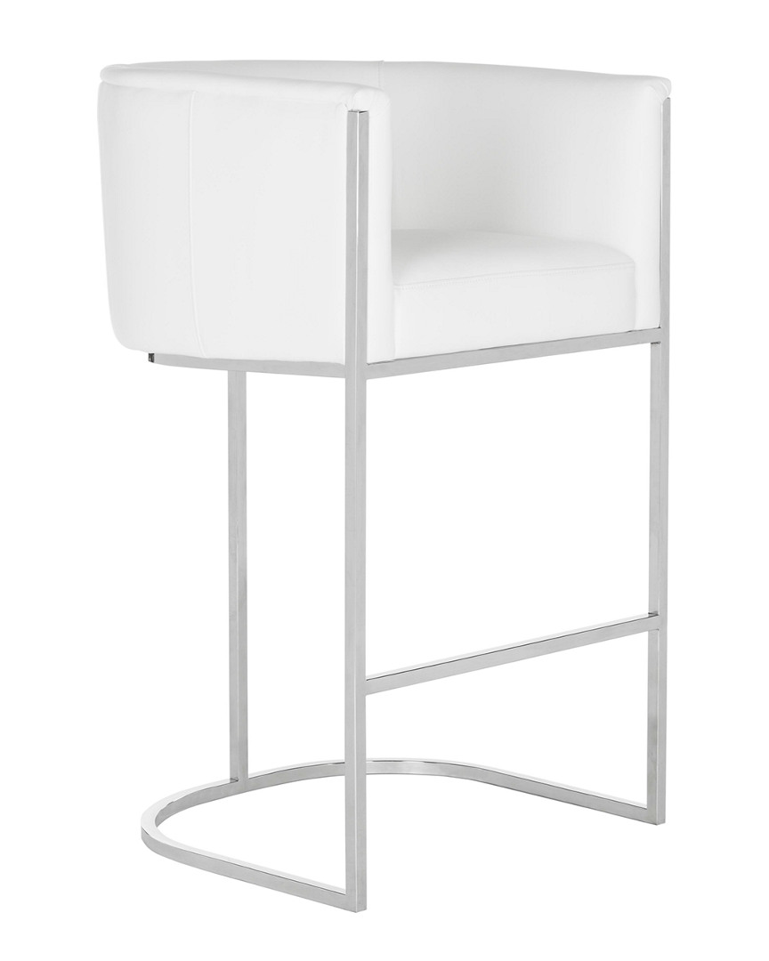 Safavieh Couture Shiloh Leather Bar Stool