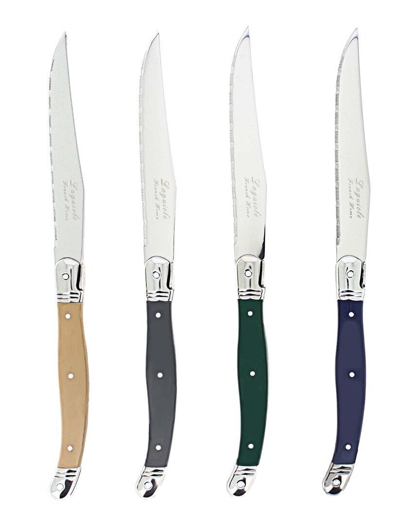 French Home Laguiole Steak Knives (set Of 4) In Multi