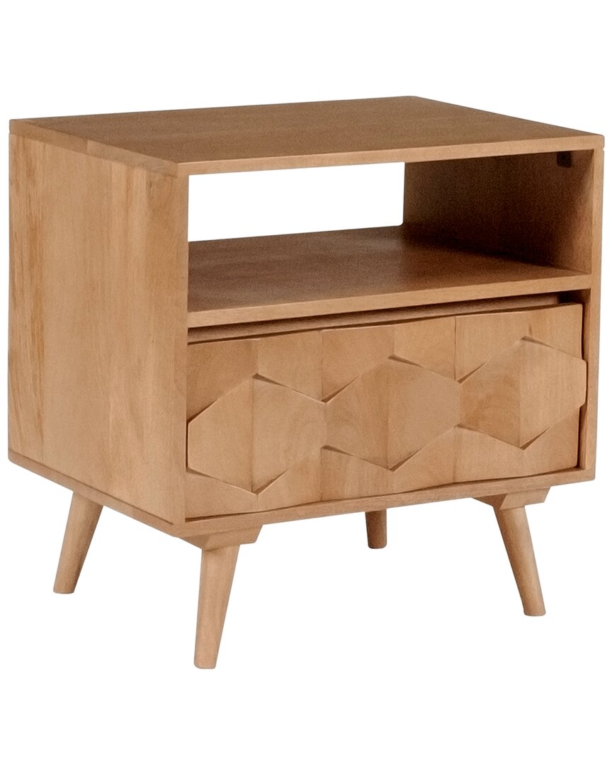 Moe's Home Collection O2 Nightstand In Gold