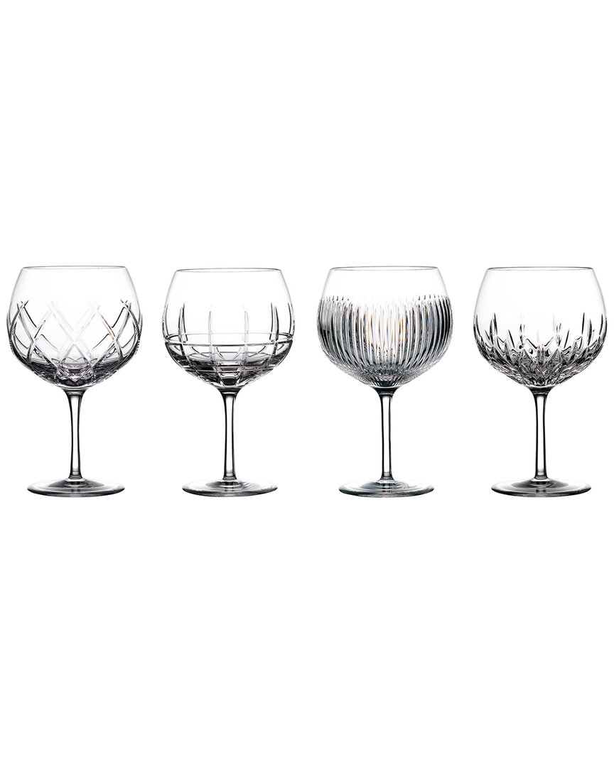Waterford Set Of 4 Balloon Glasses In White