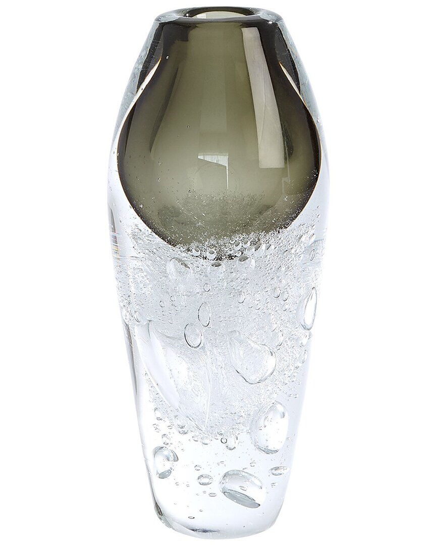 Global Views Venus Vase In Grey