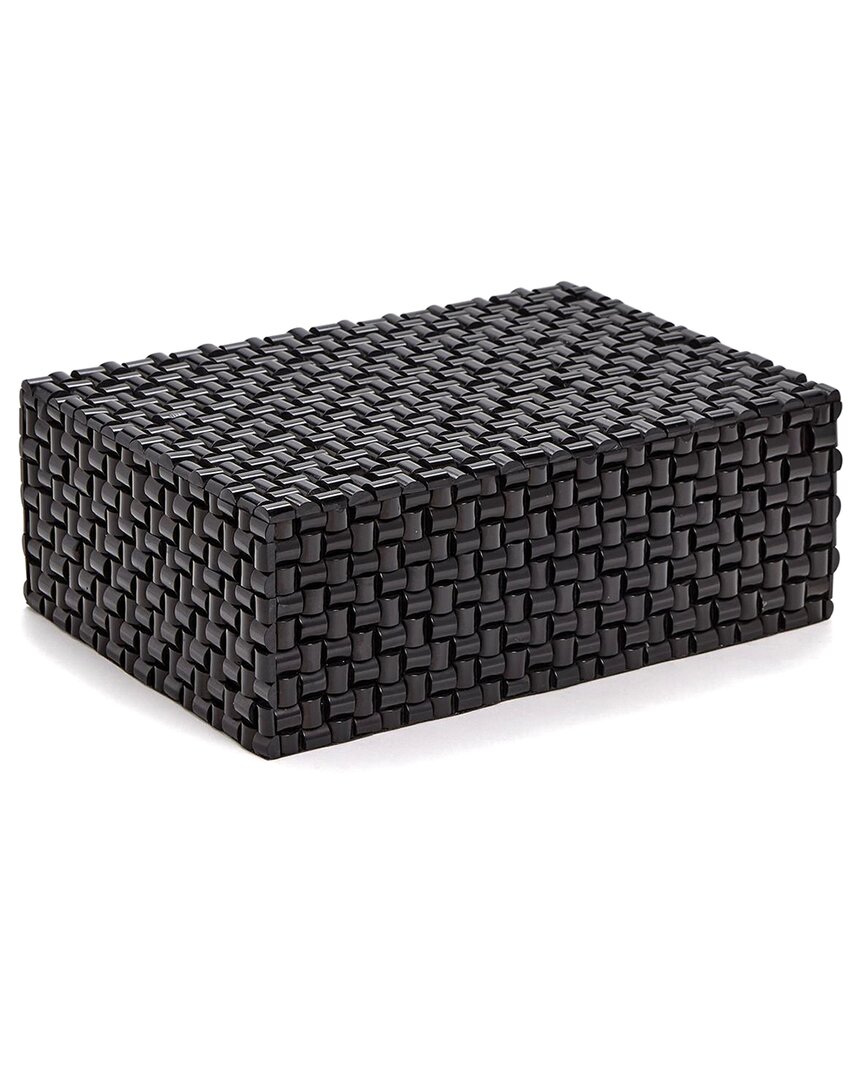 Tozai 8 X 11 Rectangle Covered Box In Black