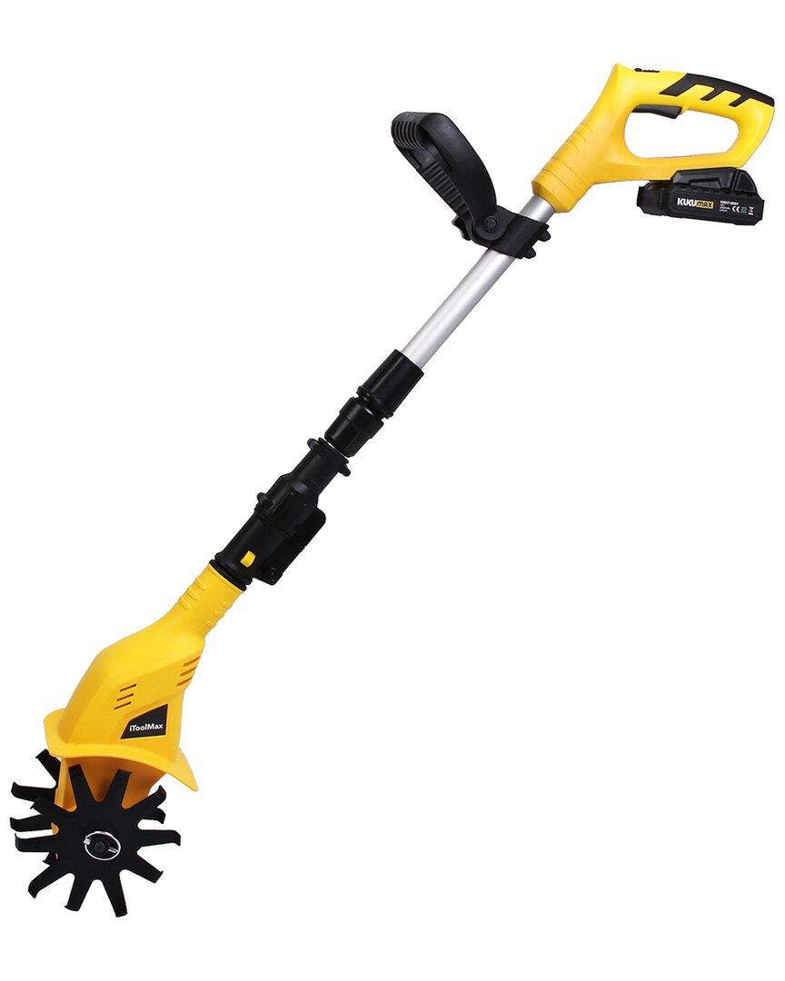 Fresh Fab Finds Cordless Electric Garden Tiller Cultivator