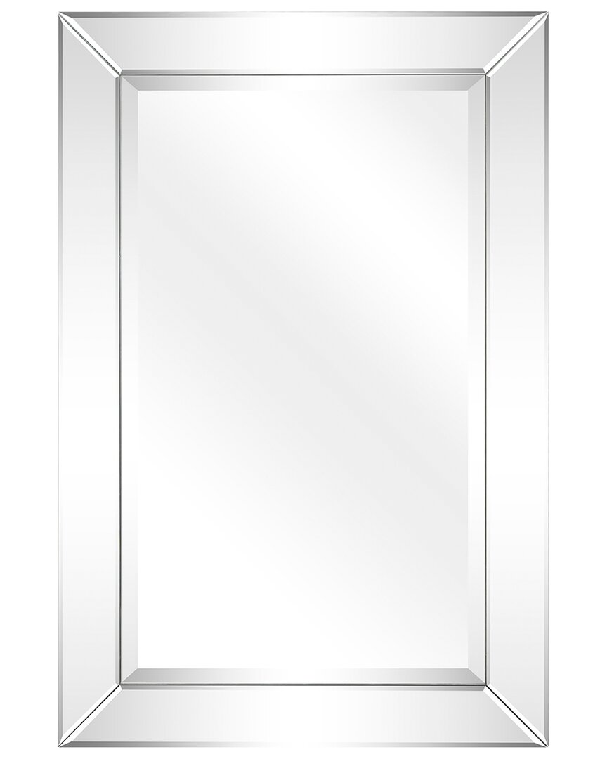 Empire Art Direct Solid Wood Frame Covered With Beveled Clear Mirror Panels