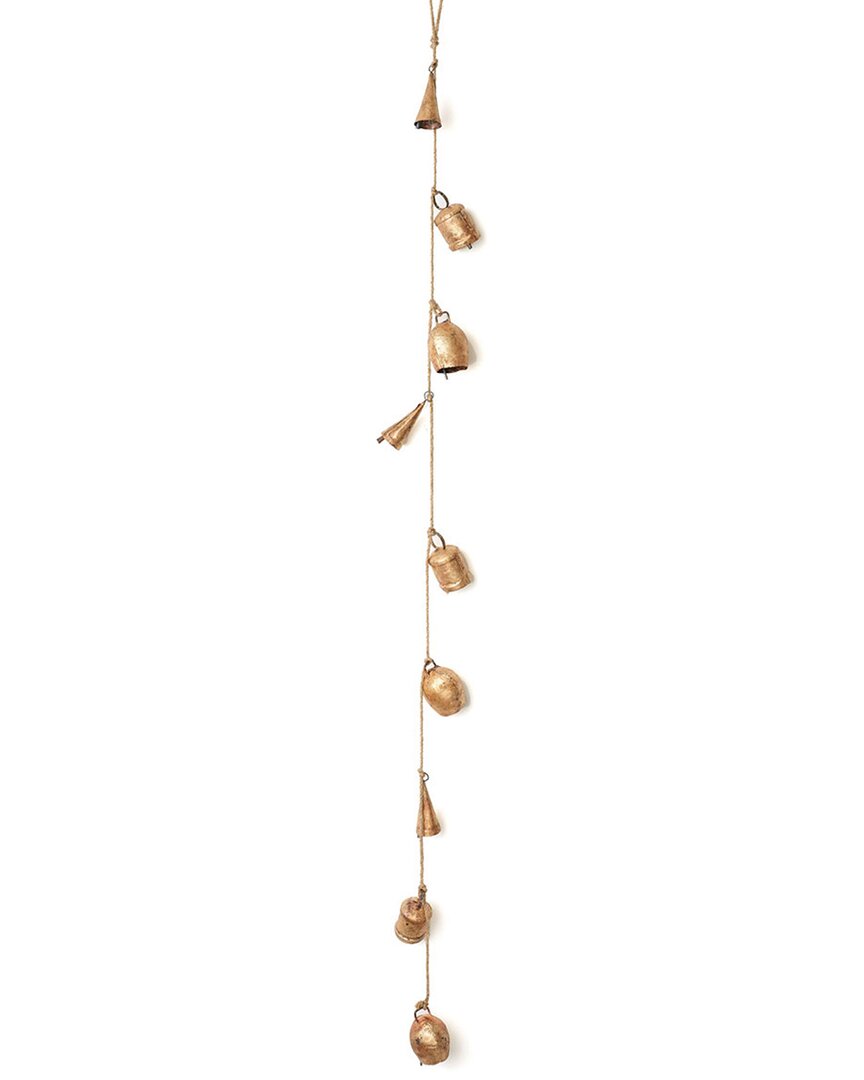 Matr Boomie Rustic Bell Hanging Garland - Hand Tuned