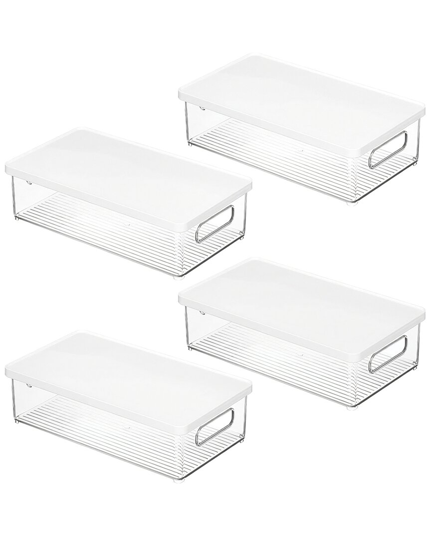M DESIGN M DESIGN SET OF 8 STORAGE BINS WITH LIDS 