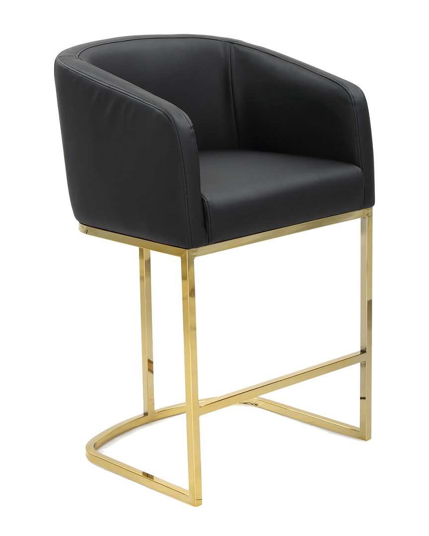 Chic Home Tess Black Counter Stool