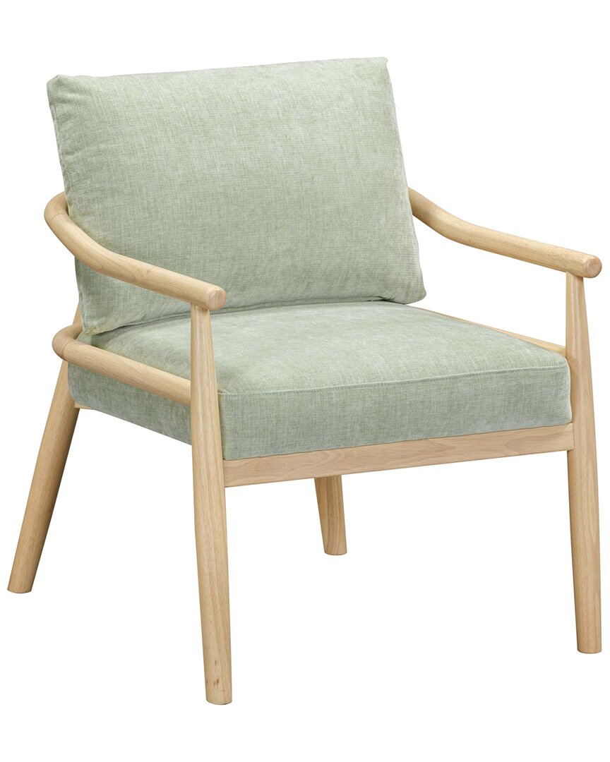 Tov Furniture Dixie Chenille Velvet Accent Chair