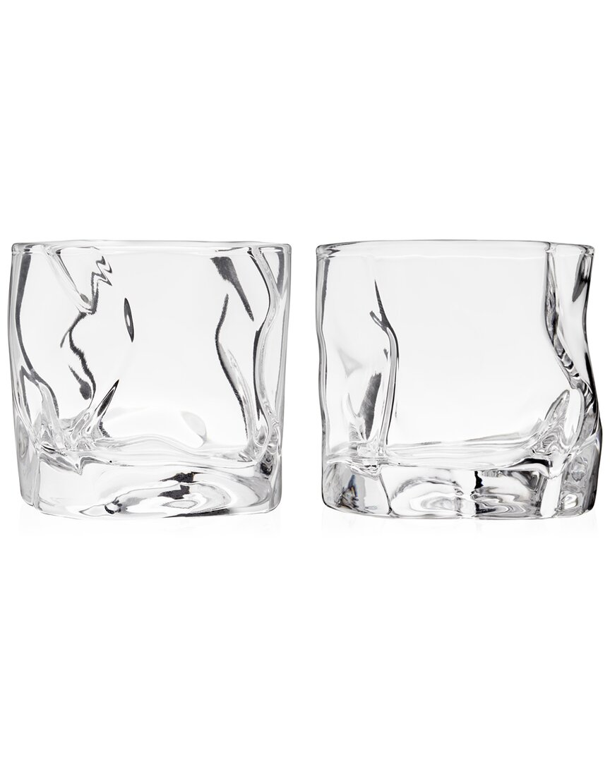 Viski Set Of 2 Molten Tumblers