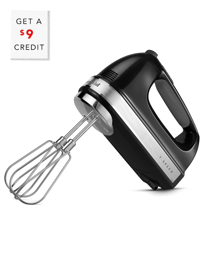 Kitchenaid 7-speed Hand Mixer With Turbo Beaters Ii$9 Credit With $9 Credit