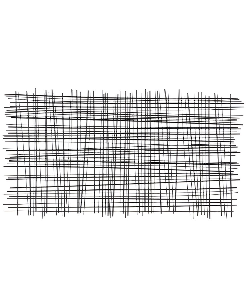 Peyton Lane Geometric Wall Decor In Black