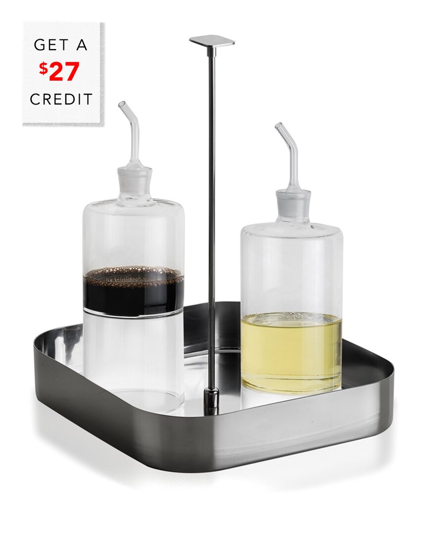 Mepra Stile Oil And Vinegar Set With $27 Credit In Multi