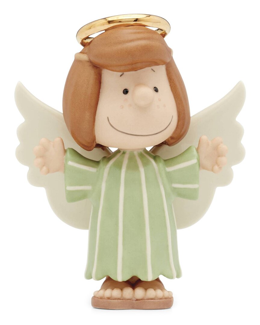 Lenox Peanuts Christmas Pageant Peppermint Patty Angel Figurine In Multi