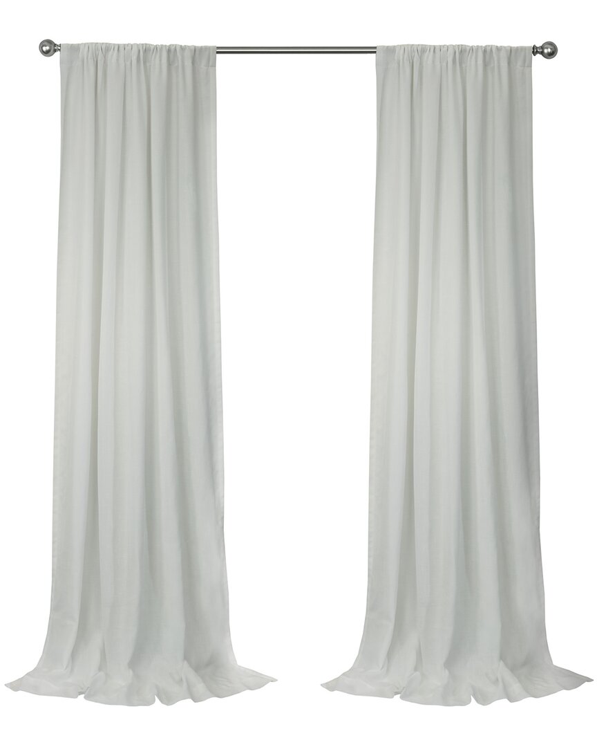 HABITAT HABITAT SIERRA LIGHT-FILTERING DUAL HEADER 52X108 CURTAIN PANEL