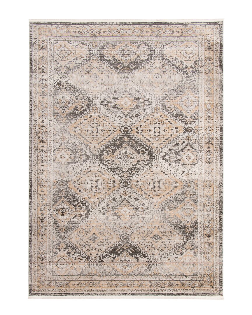 Ecarpet Rhapsody Oriental Vintage Rug In Taupe