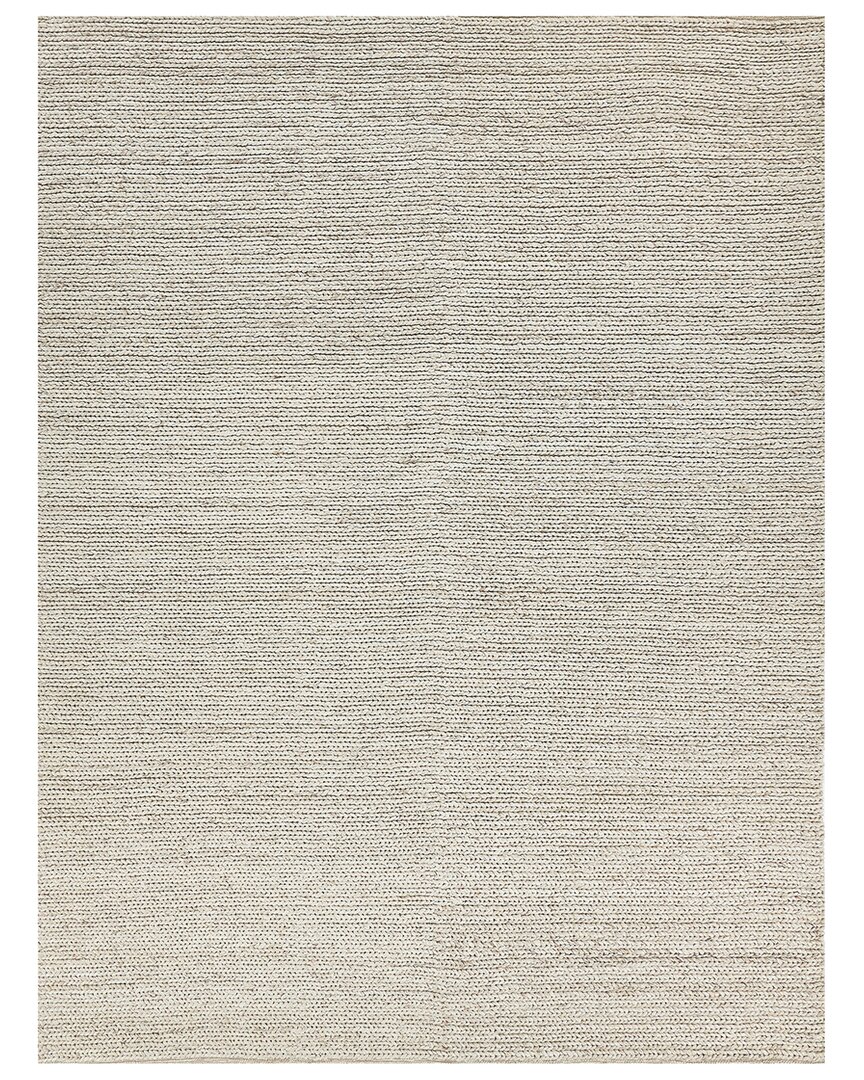 Exquisite Rugs Lauryn Hand-woven New Zealand Wool And Polyester Rug In Beige