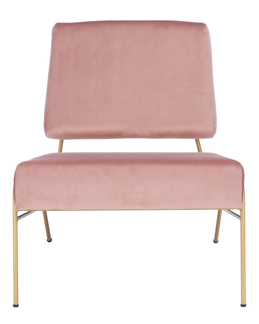 Safavieh Romilly Rose Velvet Accent Chair
