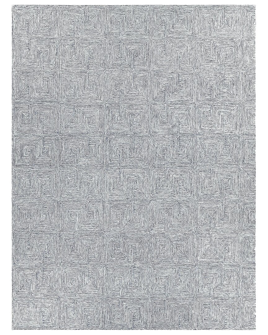 Exquisite Rugs Caprice Hand-tufted New Zealand Wool Rug In Blue