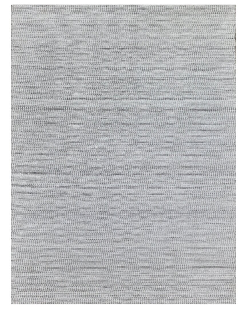 Exquisite Rugs Florence Flatweave Rug In Silver