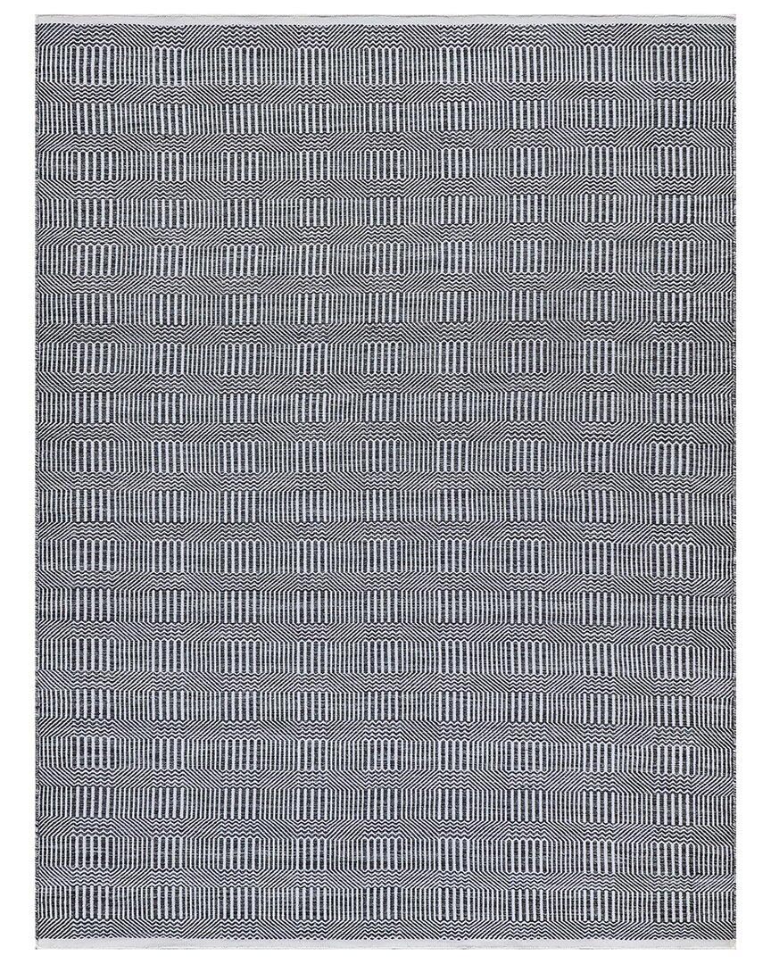 Exquisite Rugs Naples Flatweave Rug In Charcoal